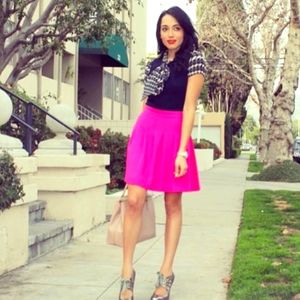 J. Crew pleated skirt